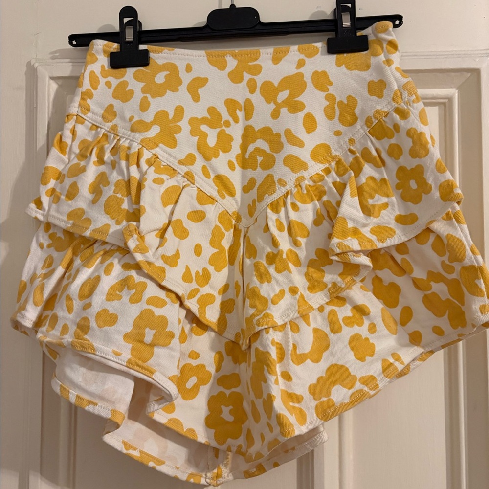Mother The Ruffle Mini Skirt, sz 26, worn once